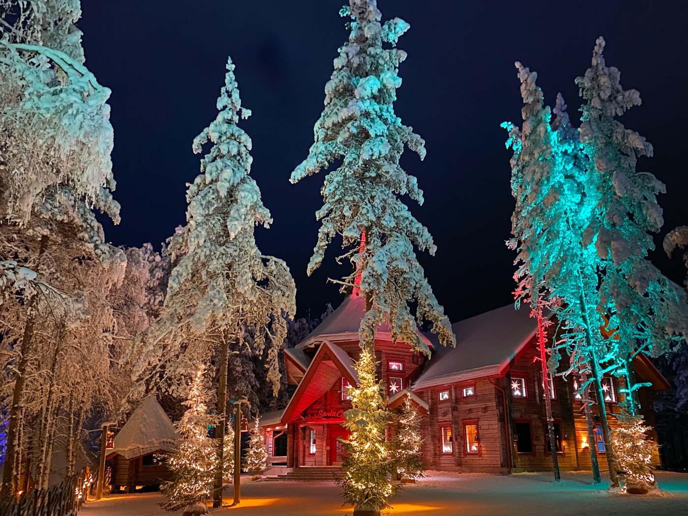 Chalet de la mère noël à Rovaniemi