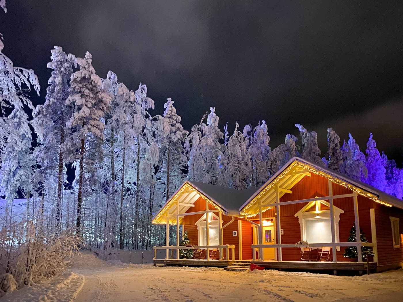 Maison dans le Santa park à Rovaniemi