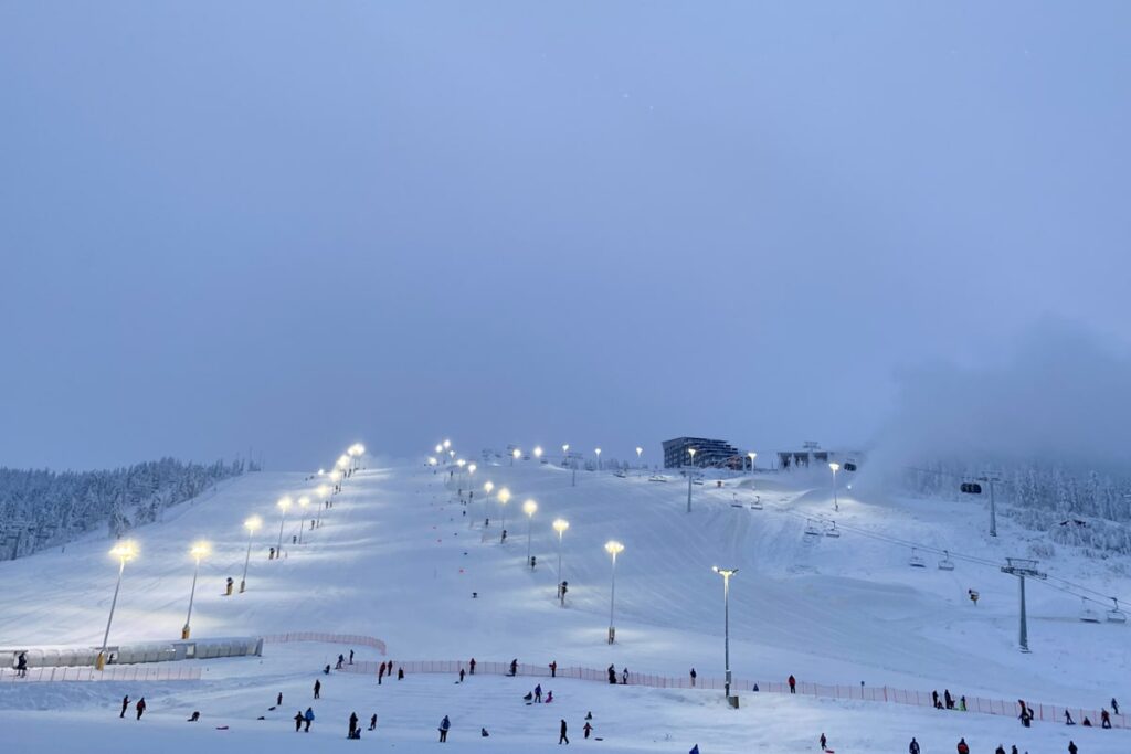 Piste de ski à Levi