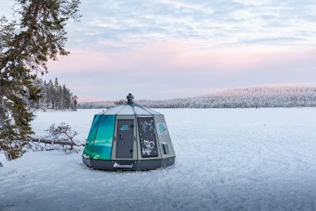 Igloo de verre où dormir à Rovaniemi